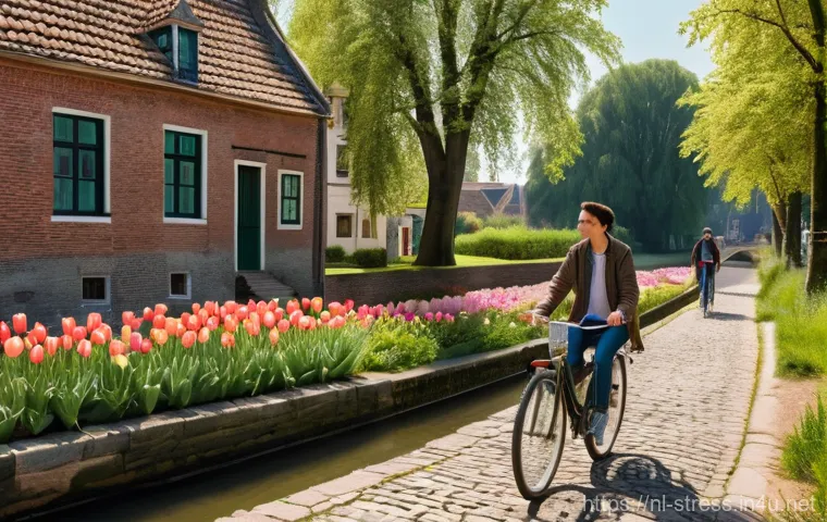 스트레스 해소를 위한 휴가 계획 - **Prompt:** A serene, sun-drenched scene depicting a woman in her early 30s, dressed in loose-fittin...