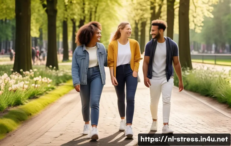 5 verrassende manieren om stress te verminderen met een korte wandeling in de natuur 3 스트레스 해소를 위한 가벼운 산책 관련 이미지 1