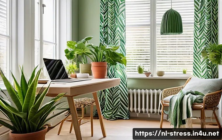 스트레스 해소법  실내 식물 기르기 관련 이미지 1